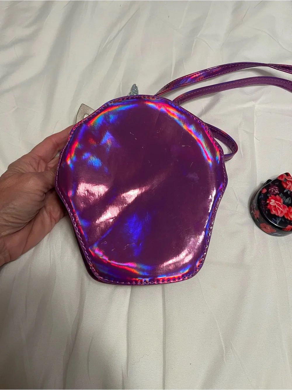 Small unicorn cupcake girls purse #4